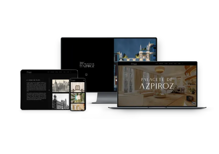 Web de Palacete de Azpiroz